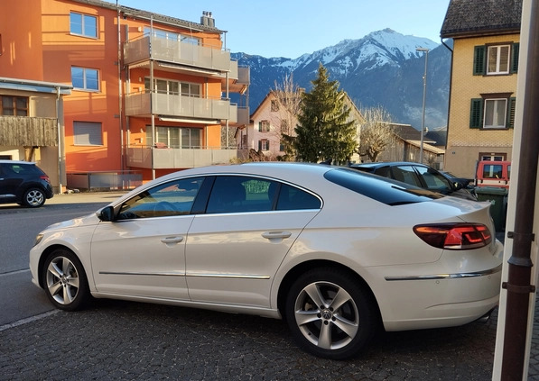 Volkswagen CC cena 64900 przebieg: 196000, rok produkcji 2013 z Warszawa małe 781
